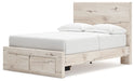 Lawroy - Panel Bed With Storage - Simple Home Plus