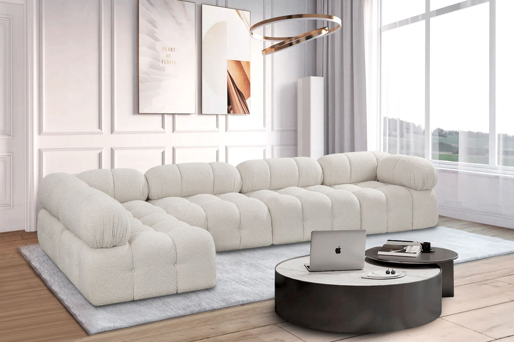 Ames - 5 Piece Modular L-Shaped Sectional - Simple Home Plus