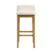 Annikah - Modern Transitional Wood Bar Height Kitchen Bar Stool - Simple Home Plus