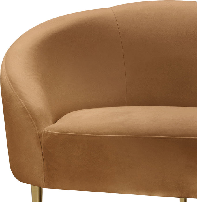 Ritz - Loveseat - Saddle - Simple Home Plus