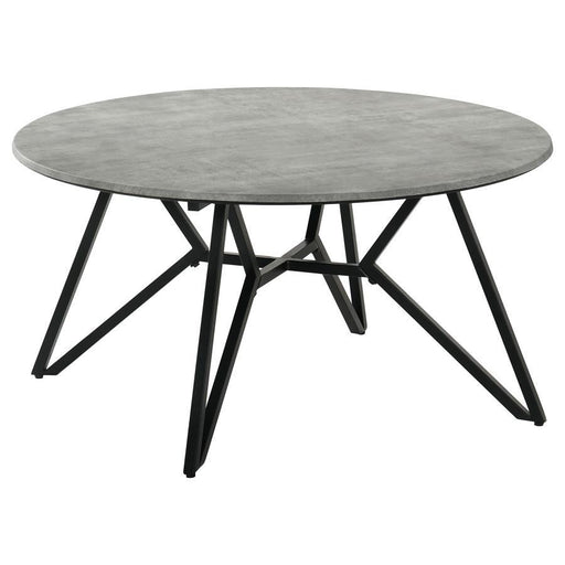 Hadi - Round Smart Top Table - Simple Home Plus