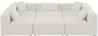 Cube - Linen 6 Piece Modular Sectional - Simple Home Plus