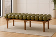 Landon - Bench With Brown Base - Simple Home Plus