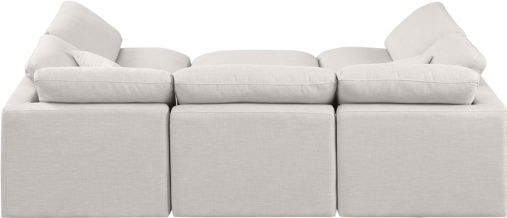 Indulge - Linen 6 Piece Modular Sectional - Simple Home Plus