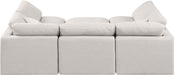 Indulge - Linen 6 Piece Modular Sectional - Simple Home Plus