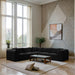 Shaggy - 5 Piece Modular Corner Sectional - Simple Home Plus