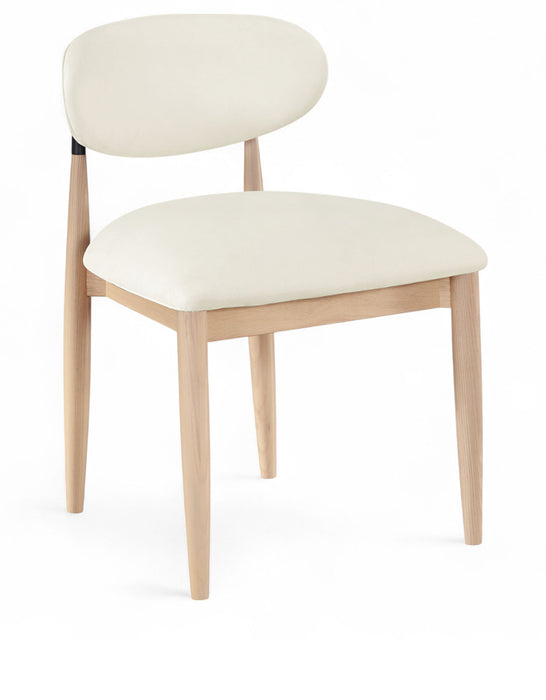 Riccio - Side Chair (Set of 2) - Natural Frame - Simple Home Plus