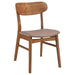 Dortch - Dining Side Chair (Set of 2) - Walnut And Brown - Simple Home Plus