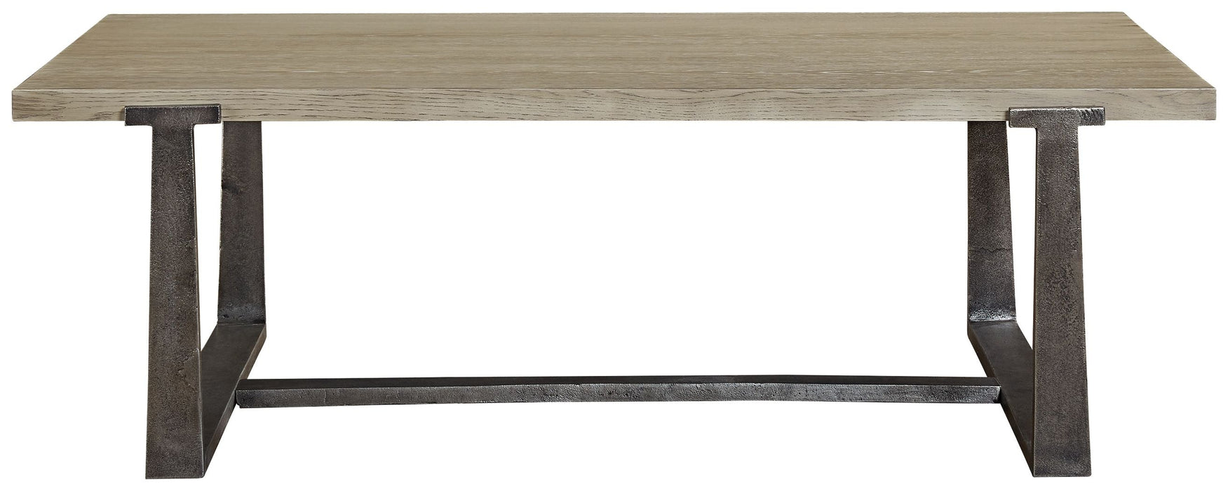 Dalenville - Gray - Rectangular Cocktail Table - Simple Home Plus