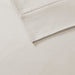 300 Thread Count Organic Cotton - Queen Deep Pocket Sheet Set - Ivory - Simple Home Plus
