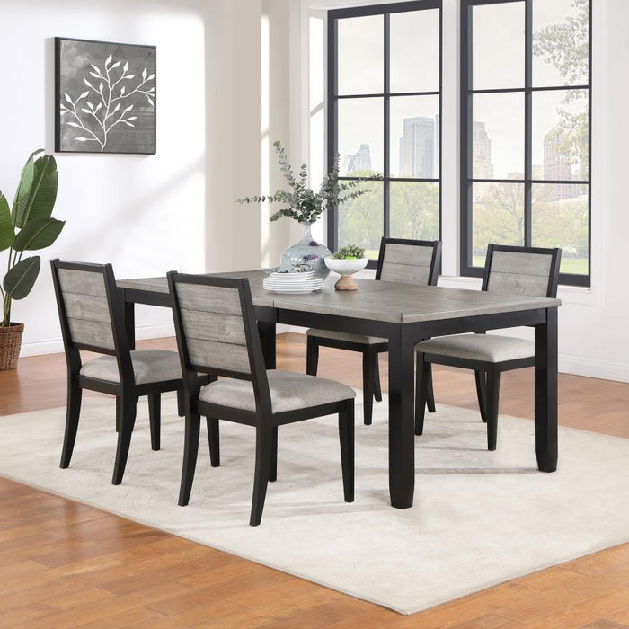 Elodie - Rectangular Extension Leaf Dining Set - Simple Home Plus