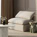 Indulge - Linen Armless Chair - Simple Home Plus