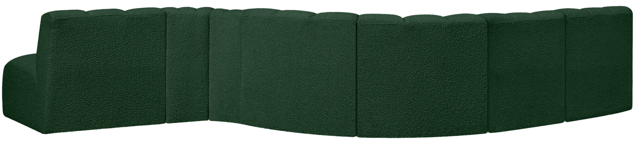 Arc - Boucle Fabric 7 Piece Modular Sofa - Simple Home Plus