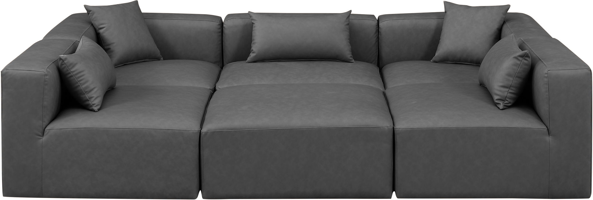 Cube - 6 Piece Modular Sectional - Simple Home Plus