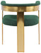 Romeo - Boucle Dining Chair With Gold Base (Set of 2) - Simple Home Plus