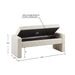 Gillian - Storage Bench - Cream - Simple Home Plus