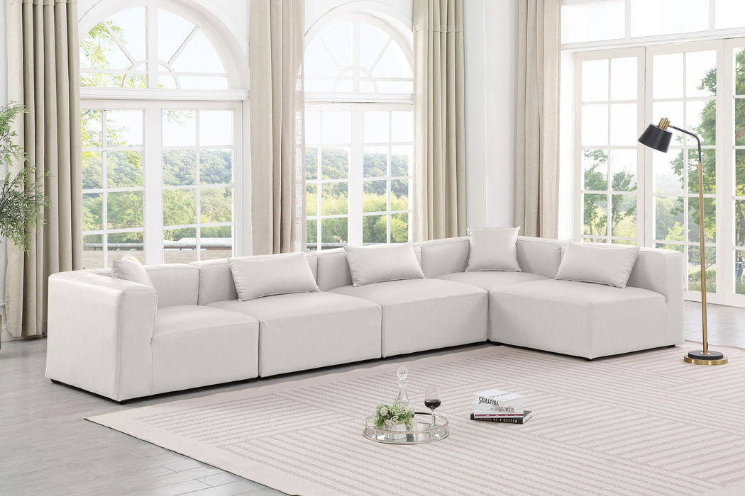 Cube - 5 Piece Modular Sectional - Simple Home Plus