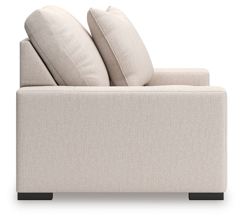 Calden - Chair And A Half - Oyster - Simple Home Plus