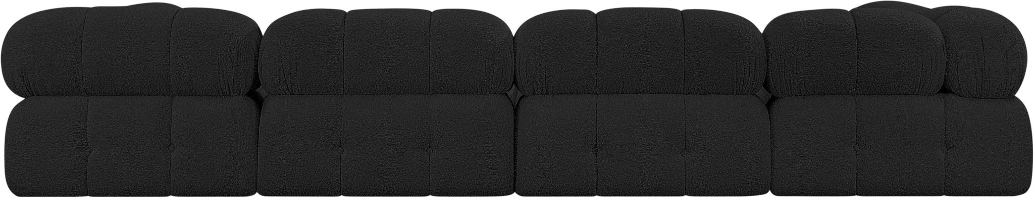 Ames - 6 Piece Fabric Modular U-Shaped Sectional - Simple Home Plus