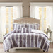 Zuri - Comforter (Set of 4) - Gray - Simple Home Plus