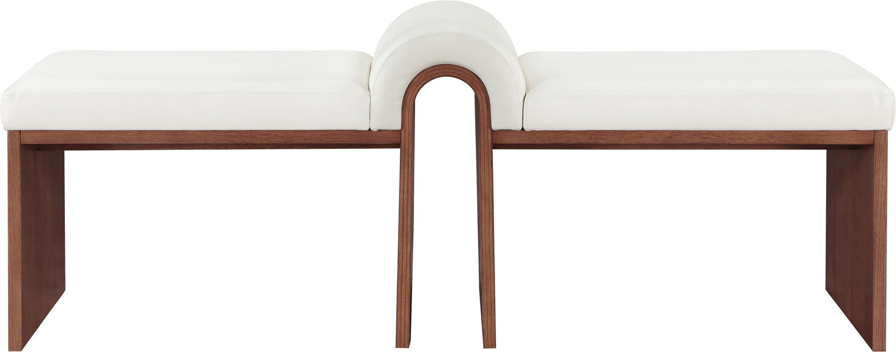 Delphine - Bench - Walnut Base - Simple Home Plus