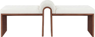 Delphine - Bench - Walnut Base - Simple Home Plus