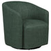 Mossbrook - Fabric Upholstered Swivel Accent Chair - Simple Home Plus