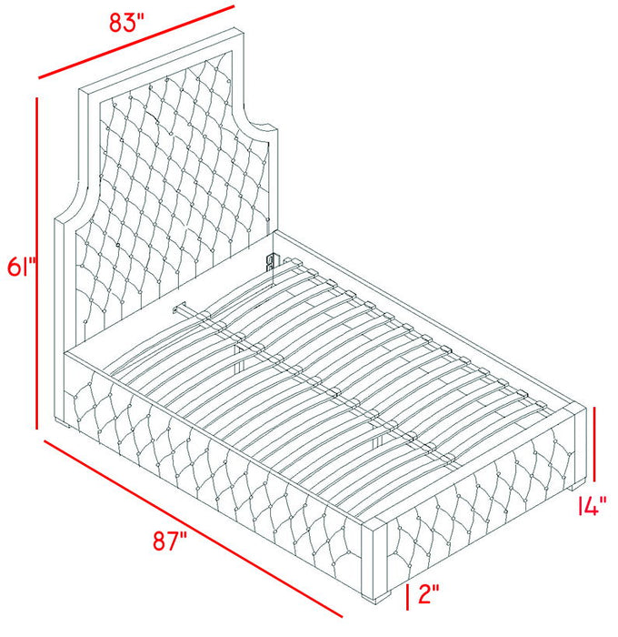 Sedona - Bed - Simple Home Plus