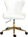 Hendrix - Office Chair with Gold Legs - Simple Home Plus