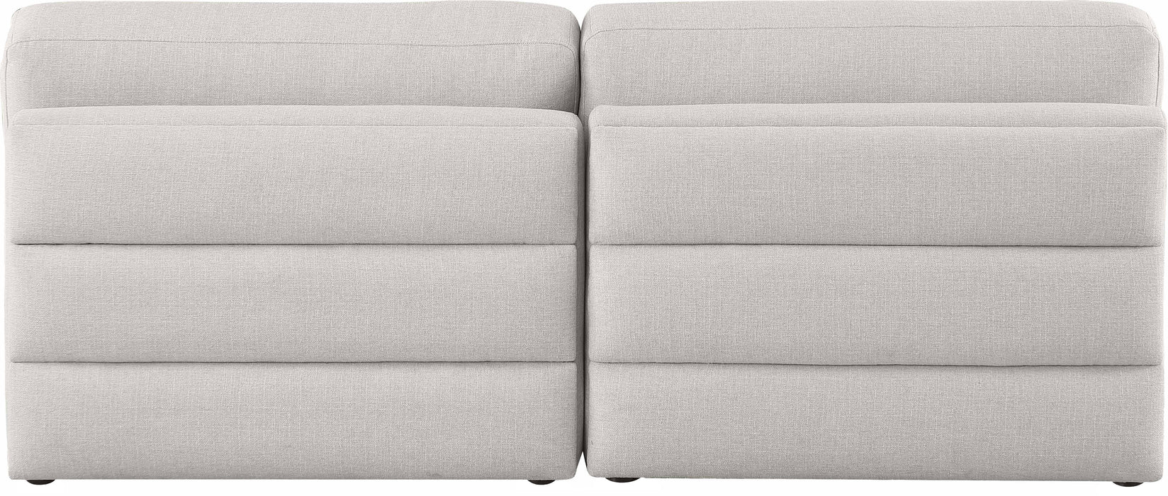 Beckham - Modular 2 Seat Armless Sofa - Simple Home Plus