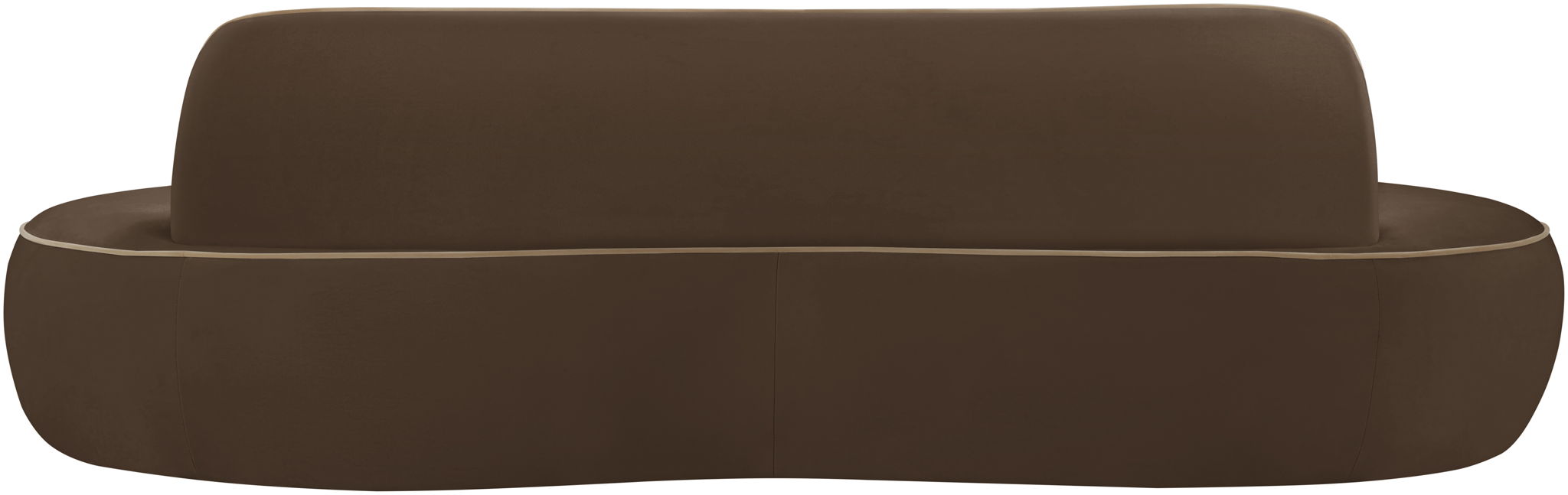 Swerve - Velvet 101" Upholstered Sofa - Simple Home Plus