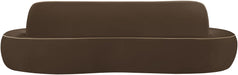 Swerve - Velvet 101" Upholstered Sofa - Simple Home Plus