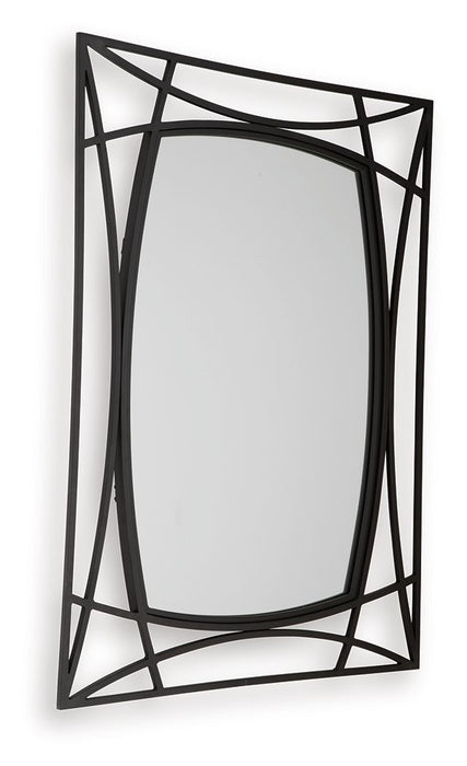 Freenville - Black - Accent Mirror - Simple Home Plus