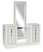Chalanna - White - Vanity With Mirror - Simple Home Plus