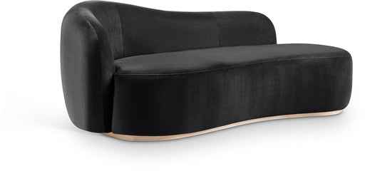 Gustavo - Velvet Upholstered Chaise - Simple Home Plus