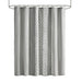 Imani - Printed Shower Curtain With - Gray - Simple Home Plus