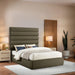 Adam - Boucle Fabric Bed With 70.5" Headboard - Simple Home Plus