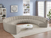 Infinity - 9 Piece Boucle Modular Sectional - Simple Home Plus