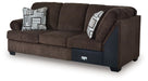 Kimlee - LAF Sofa - Chocolate - Simple Home Plus