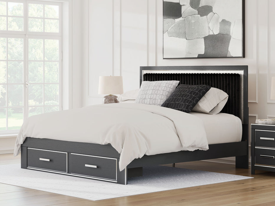 Zuraleus - Upholstered Panel Platform Storage Bed - Simple Home Plus
