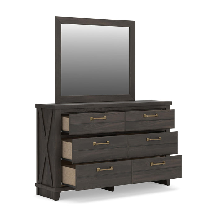 Vonitta Bay - Six Drawer Dresser - Simple Home Plus