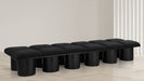 Pavilion - 12 Piece Modular Bench With Black Base - Simple Home Plus