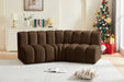 Arc - Velvet 3 Piece Modular Corner Sofa - Simple Home Plus