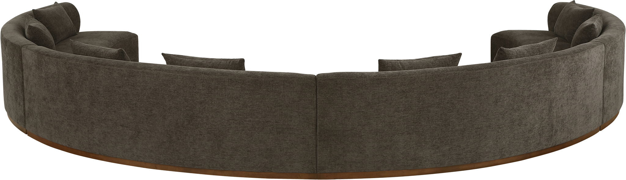 Avanti - Chenille Fabric Upholstered 4 Piece Modular Sectional - Simple Home Plus