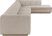 Modari - Sectional - Beige - Simple Home Plus