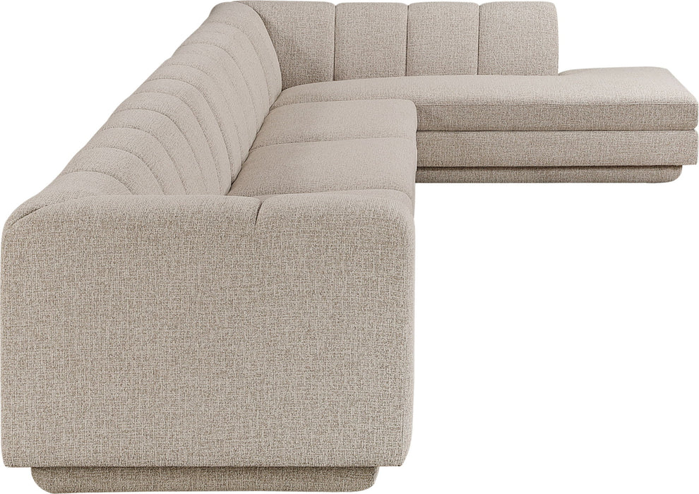 Modari - Sectional - Beige - Simple Home Plus