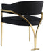 Madelyn - Dining Chair (Set of 2) - Brushed Brass - Simple Home Plus