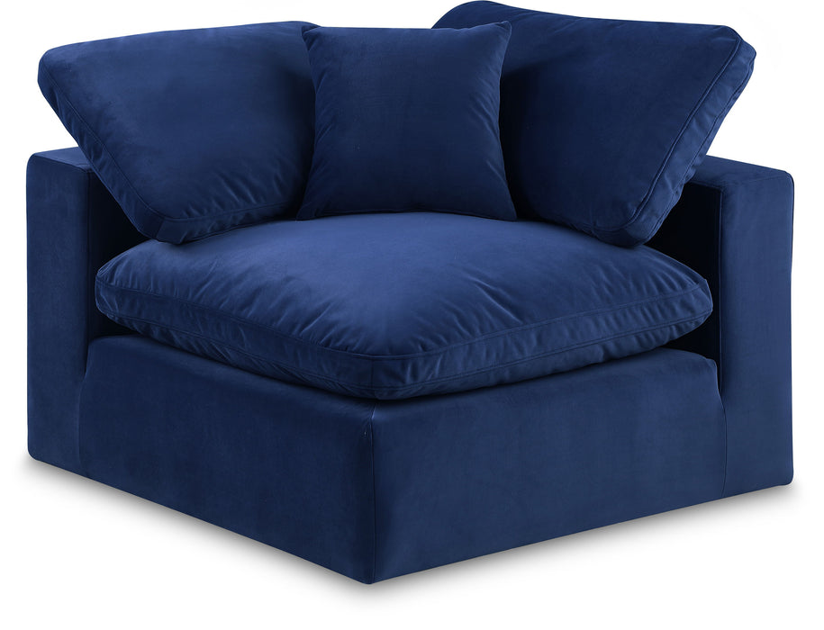 Comfy - Velvet Corner Chair - Simple Home Plus