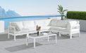Nizuc - Outdoor Patio 6 Piece Modular Sectional With White Frame - Simple Home Plus