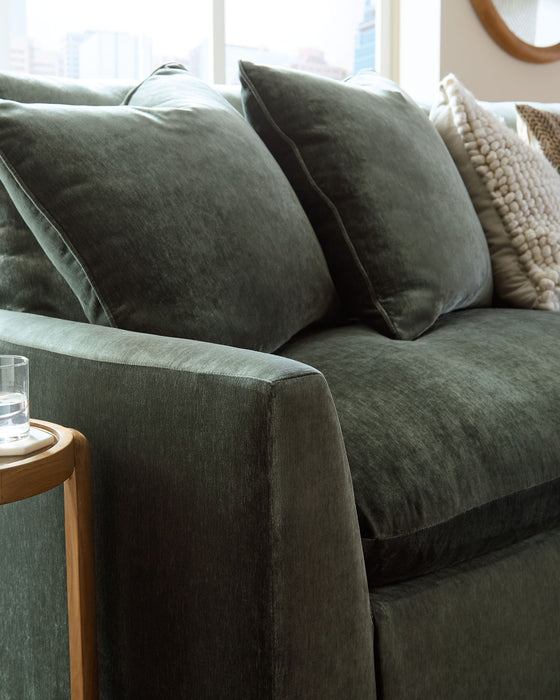 Carriage View - Jade - 3-Piece Sectional - Simple Home Plus